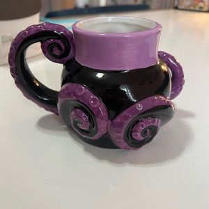 Disney Villains Ursula Body Tentacles 3D Sculpted Ceramic Coffee Tea Mug 20oz